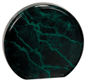 Green 5 1/2" Marble Acrylic Circle
