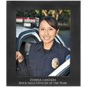 Black 8" x 10" Aluminum Photo Frame