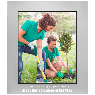 Gray 8" x 10" Aluminum Photo Frame