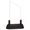 Clear Large Peak Acrylic with Base