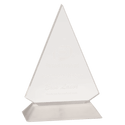 Clear Small Triangle Acrylic with Base