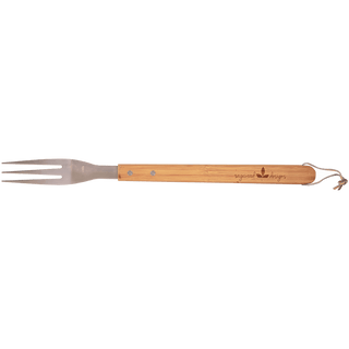 16 1/4" Bamboo Barbeque Fork