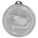 Bright Silver 2" Orchestra Laserable BriteLazer Medal