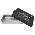 Black 9" x 13" Aluminum Cake Pan with Lid