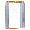 Gold 5" x 7" Channel Acrylic