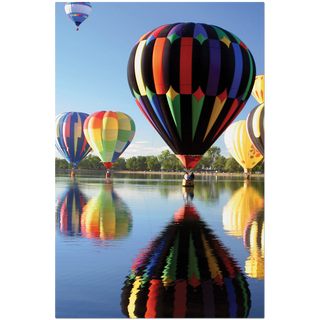 8" x 12" White ChromaLuxe Textured Aluminum Photo Panel