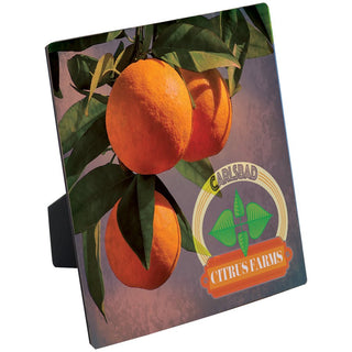 6" x 6" ChromaLuxe Flat Top Photo Panel with Easel
