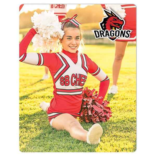 Gloss Silver 8" x 10" ChromaLuxe Aluminum Photo Panel