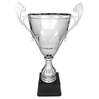 Silver 15" Completed Metal Cup on Plastic Base