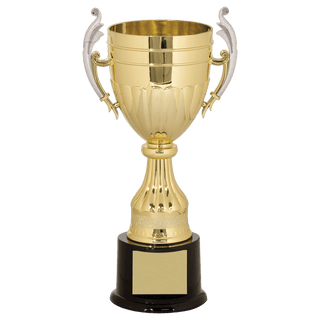 11" Gold/Silver Plastic Completed Cup Trophy