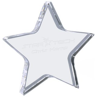 5" x 5" Crystal Star