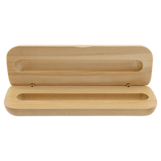 6 3/4" x 2 1/8" Maple Pen Case  (Case Only, pen not included)