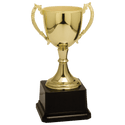 Gold 8 3/4" Completed Zinc Cup Trophy