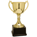 Gold 12 3/4" Completed Zinc Cup Trophy