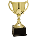 Gold 16 3/4" Completed Zinc Cup Trophy