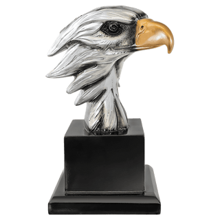 7 1/4" Eagle Head on Base