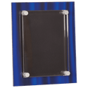 Blue 8" x 10" Velvet Stand-Off Acrylic Plaque