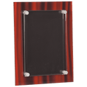 Red 9" x 12" Velvet Stand-Off Acrylic Plaque
