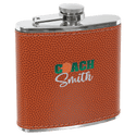 Basketball Stainless Steel 6 oz. Flask