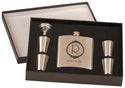 Stainless Steel Black 6 oz. Presentation Box