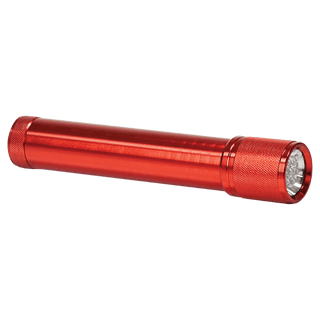 Red 7 3/4" 7-LED Laserable Flashlight