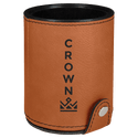 Rawhide Laserable Leatherette Dice Cup with 5 Dice