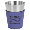 Purple Stainless Steel 2 oz. Shot Glass