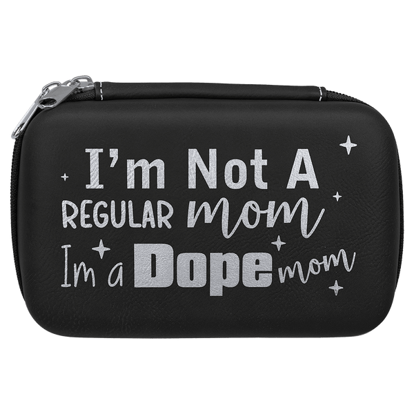 Black/Silver 7" x 4" x 2 1/2" Smoke Case