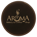 Black/Gold 4" Round Laserable Leatherette Coaster