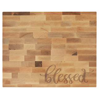16" x 13" x 1 1/2" Maple Butcherblock Cutting Board