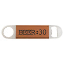Rawhide 1 1/2" x 7" Laserable Leatherette Bottle Opener