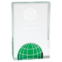 Green 5" x 7" Globe Acrylic