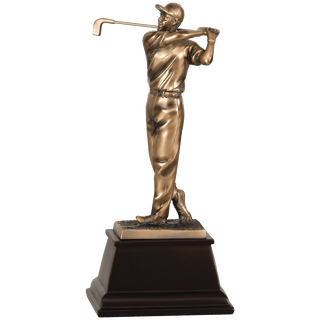 Bronze 2 13" Male Golf Resin Award