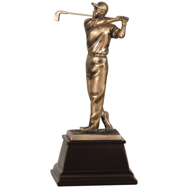 Bronze 2 13" Male Golf Resin Award
