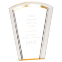 Gold 8" Fan Halo Acrylic