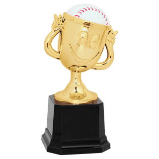 6" Baseball Happy Cup Trophy