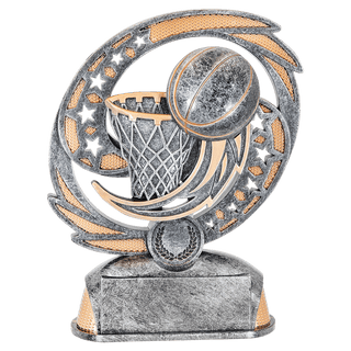 6 1/2" Basketball Hurricane Award