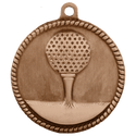 Antique Bronze 2" Golf High Relief Medal