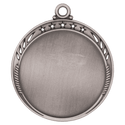 Antique Silver 2 3/8" Galaxy 2" Insert Holder Medal