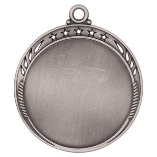 Antique Silver 2 3/8" Galaxy 2" Insert Holder Medal