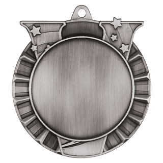 Antique Silver 2 3/4" Victory 2" Insert Holder Medal