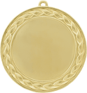 Bright Gold 2 3/4" Weave 2" Insert Holder Medal