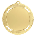 Bright Gold 2 3/4" Crown 2" Insert Holder Medal