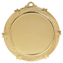 Bright Gold 2 3/4" 6-Star 2" Insert Medal Holder