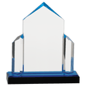 Blue 7" x 8" Jewel Post Impress Acrylic
