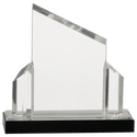 Silver 7" x 7" Beveled Post Impress Acrylic