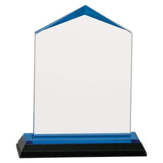 Blue 3 1/2" x 5 1/2" Jewel Impress Acrylic