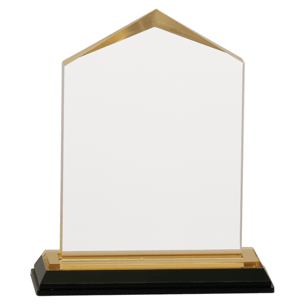 Gold 3 1/2" x 5 1/2" Jewel Impress Acrylic