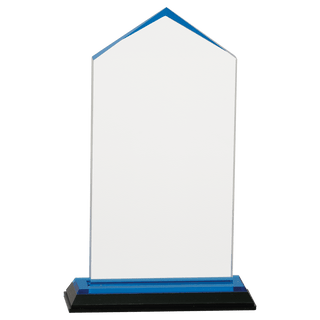 Blue 3 1/2" x 7 1/2" Jewel Impress Acrylic