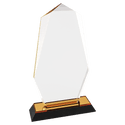 Gold 9" Octagon Point Impress Acrylic